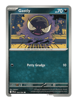 2025 Gastly #54 Phantasmal Flames