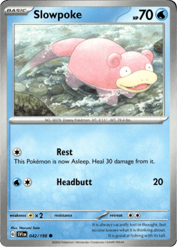 2023 Slowpoke #42 Scarlet & Violet