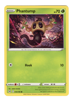 2022 Phantump #16 Lost Origin
