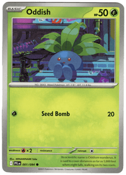 2025 Oddish #1 Phantasmal Flames