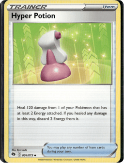 2020 Hyper Potion #166 Sword & Shield