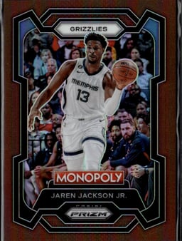 2023 Jaren Jackson Jr. #43 Prizm Monopoly