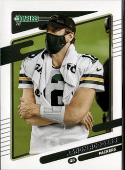2021 Aaron Rodgers #155 Donruss