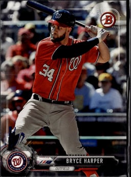 2017 Bryce Harper #3 Bowman