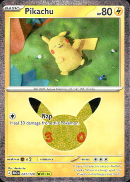2026 Pikachu #27 30th Celebration