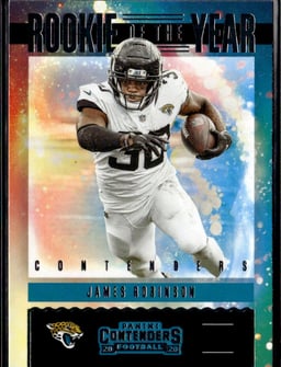 2020 James Robinson #RY-JRO Contenders Rookie of the Year