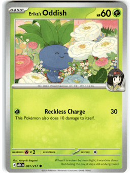 2026 Erika's Oddish #1 Ascended Heroes