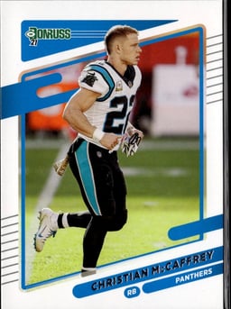 2021 Christian McCaffrey #219 Donruss