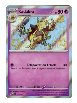 2024 Kadabra #149 Paldean Fates