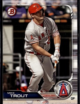 2019 Mike Trout #1 Bowman
