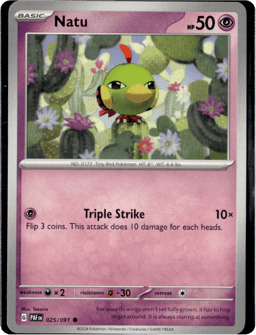 2024 Natu #25 Paldean Fates