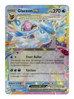 2025 Glaceon ex #26 Prismatic Evolutions