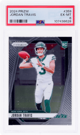 2024 Panini Prizm Jordan Travis #359 PSA 6