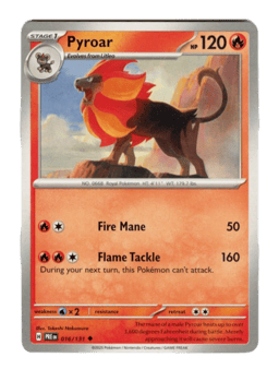 2025 Pyroar #16 Prismatic Evolutions