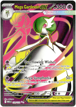 2025 Mega Gardevoir #159 Mega Evolution