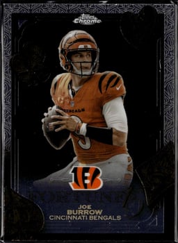 2025 Joe Burrow #F15-5 Topps Chrome Fortune 15