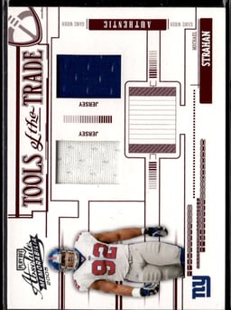 2005 Michael Strahan #TT-66 Absolute Memorabilia Tools of the Trade