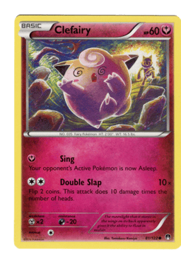 2016 Clefairy #81 BREAKpoint