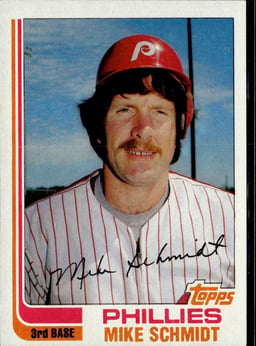 1982 Mike Schmidt #100 Baseball