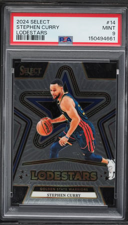 2024 Select Lodestars Stephen Curry #14 PSA 9 MINT