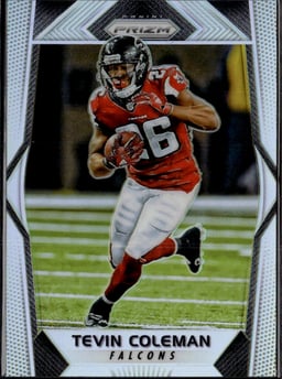 2017 Tevin Coleman #58 Prizm