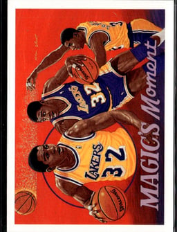 1991 Earvin "Magic" Johnson #29 Magic's Moment
