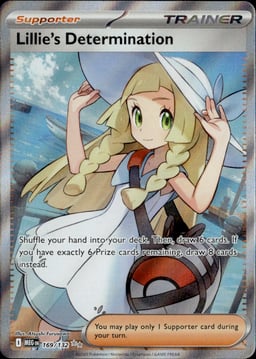 2025 Lillie's Determination #169 Mega Evolution