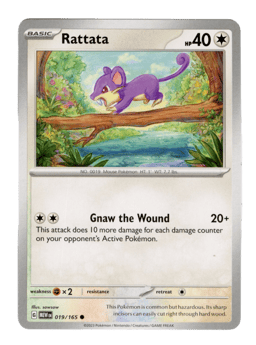 2023 Rattata #19 151