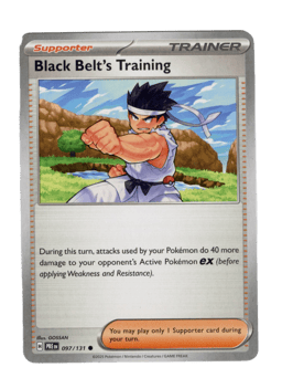 2025 Black Belt's Training #97 Prismatic Evolutions