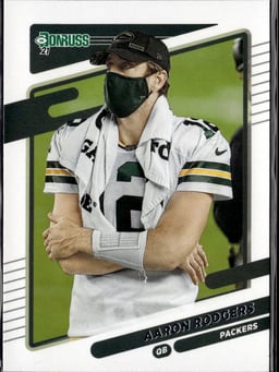 2021 Aaron Rodgers #155 Donruss
