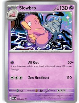 2026 Slowbro #30 Pitch Black