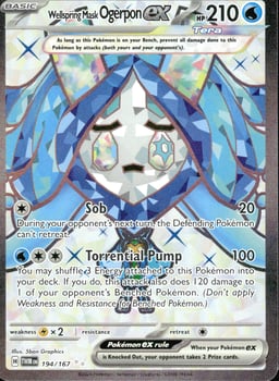 2024 Wellspring Mask Ogerpon ex #194 Twilight Masquerade