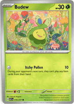 2026 Budew #16 Ascended Heroes