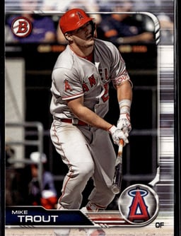 2019 Mike Trout #1 Bowman