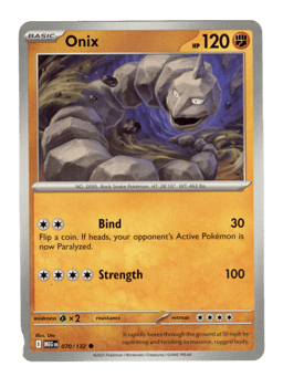 2025 Onix #70 Mega Evolution