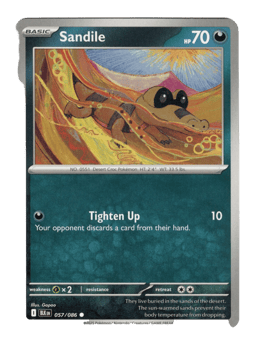 2025 Sandile #57 Black Bolt