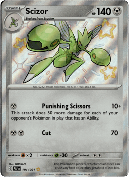 2024 Scizor #191 Paldean Fates