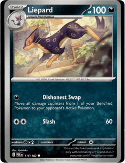 2023 Liepard #115 Paradox Rift