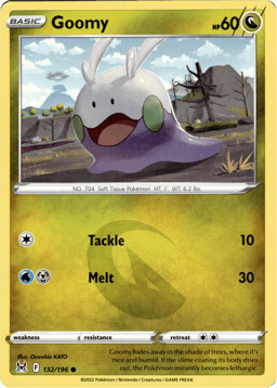 2022 Goomy #132 Lost Origin