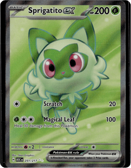 2026 Sprigatito ex #251 Ascended Heroes