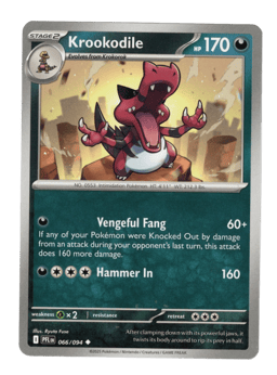 2025 Krookodile #66 Phantasmal Flames