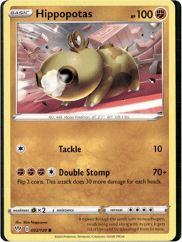 2020 Hippopotas #93 Darkness Ablaze