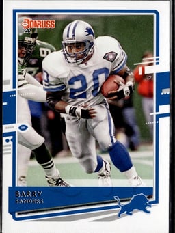 2020 Barry Sanders #102 Donruss