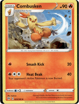 2020 Combusken #23 Darkness Ablaze