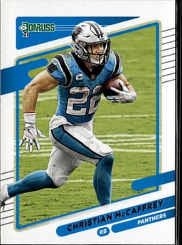 2021 Christian McCaffrey #219 Donruss