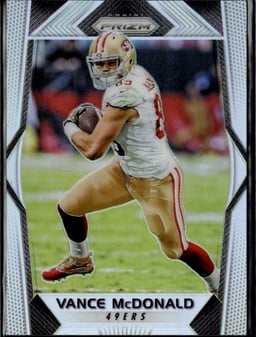 2017 Vance McDonald #36 Prizm