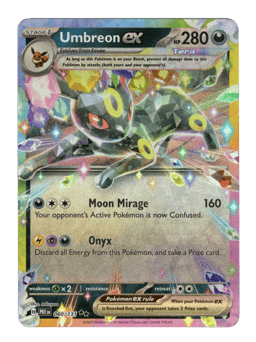 2025 Umbreon ex #60 Prismatic Evolutions