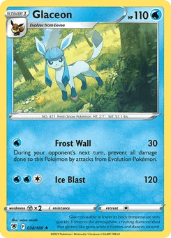 2022 Glaceon #38 Astral Radiance
