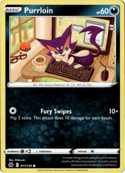 2023 Purrloin #77 Crown Zenith