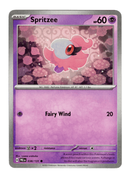 2025 Spritzee #38 Prismatic Evolutions